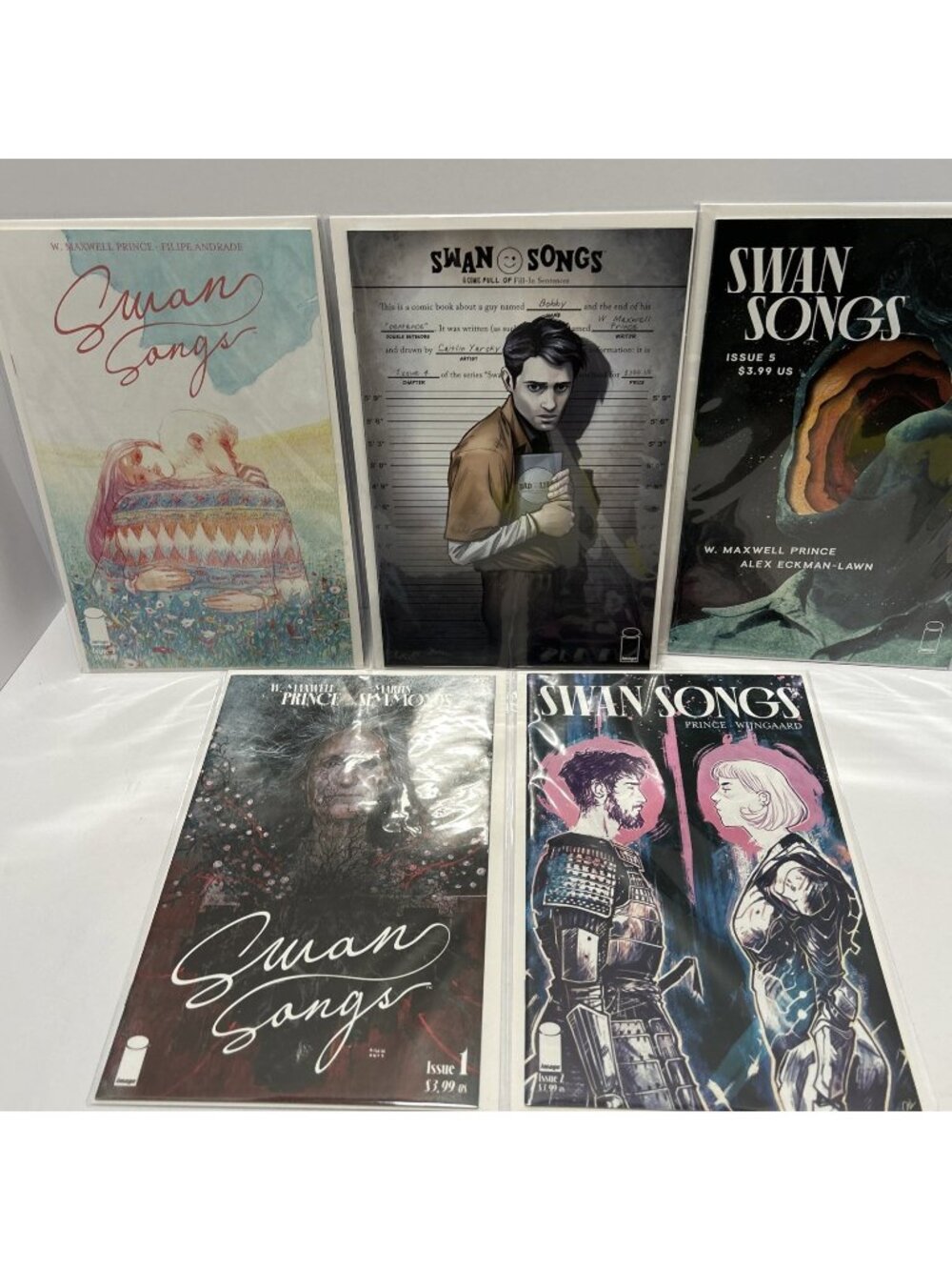 Swan Songs #1-6 (1, 2, 3, 4, 5,) set: Image Comics (2023) High Grade Comic Book